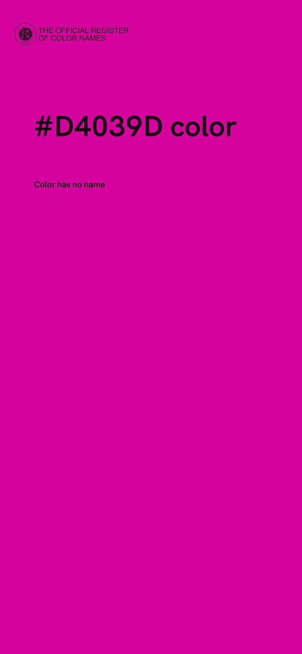 #D4039D color image
