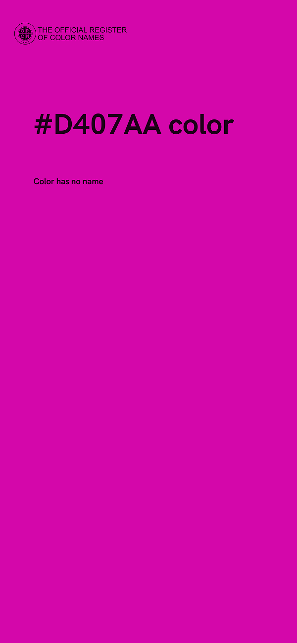 #D407AA color image