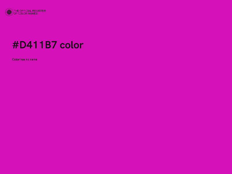 #D411B7 color image