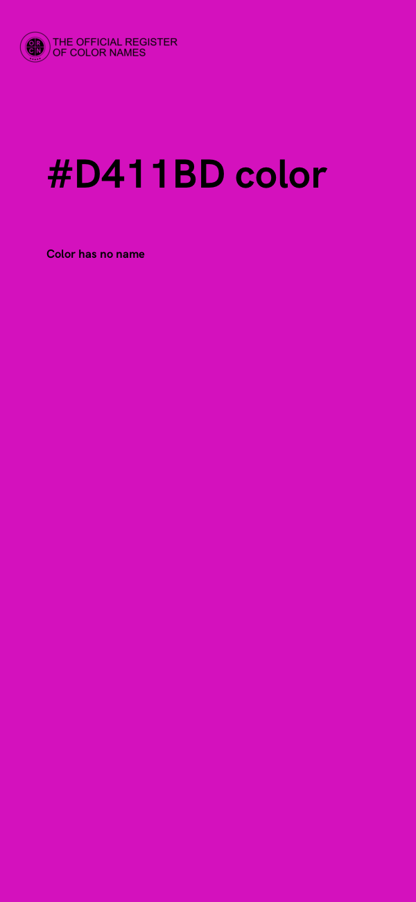 #D411BD color image