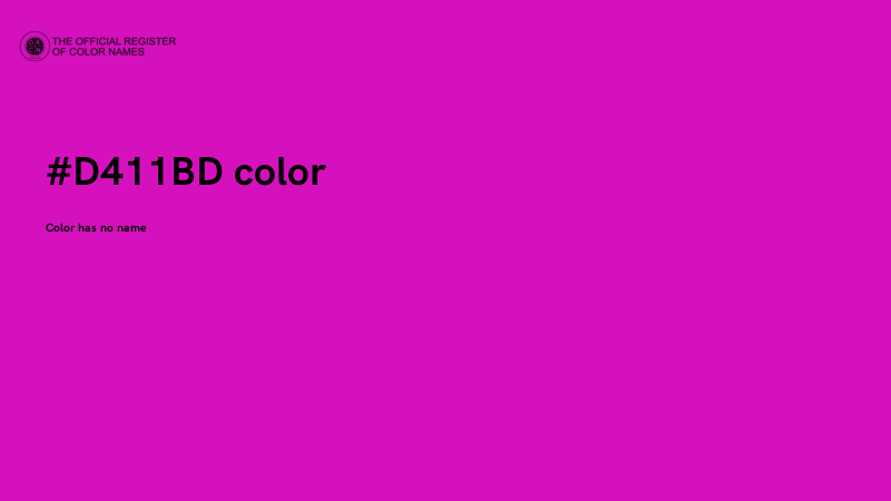 #D411BD color image