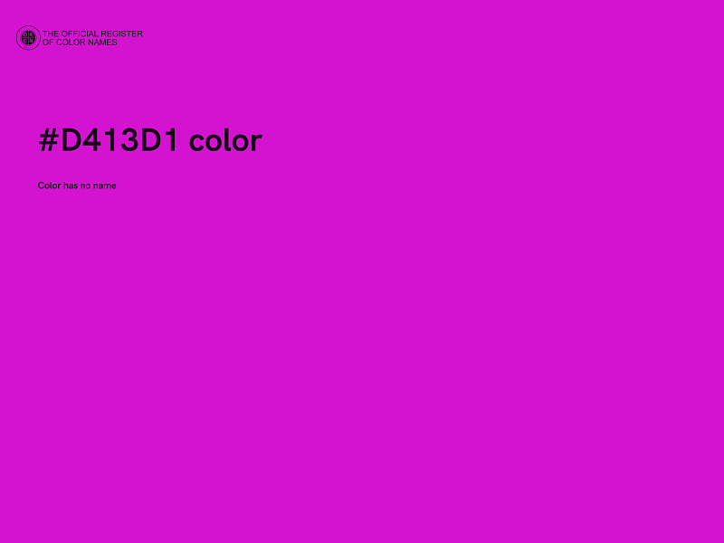 #D413D1 color image