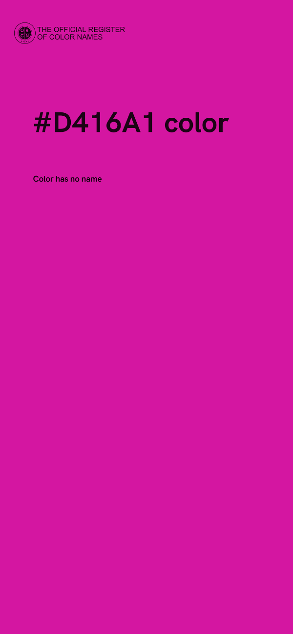 #D416A1 color image