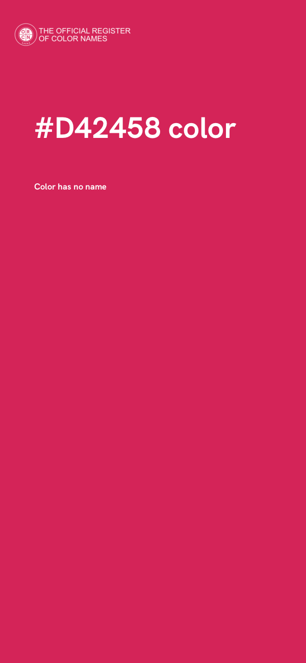 #D42458 color image