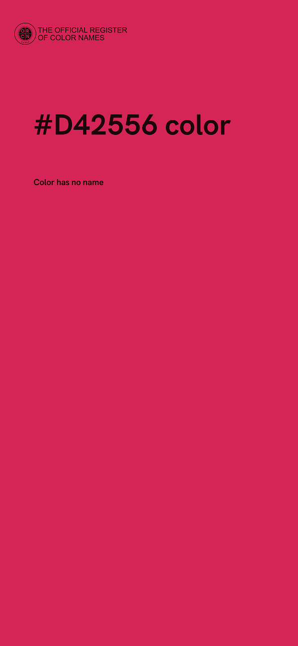 #D42556 color image