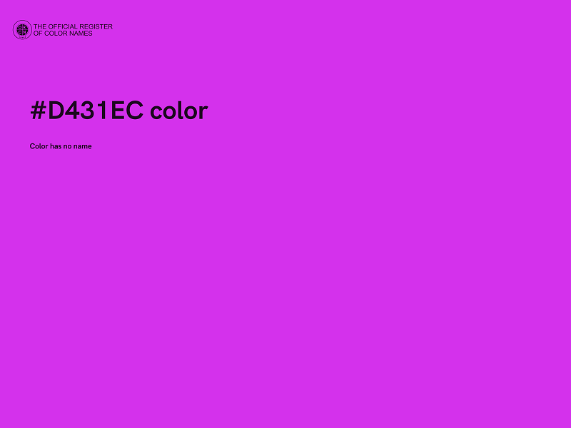 #D431EC color image