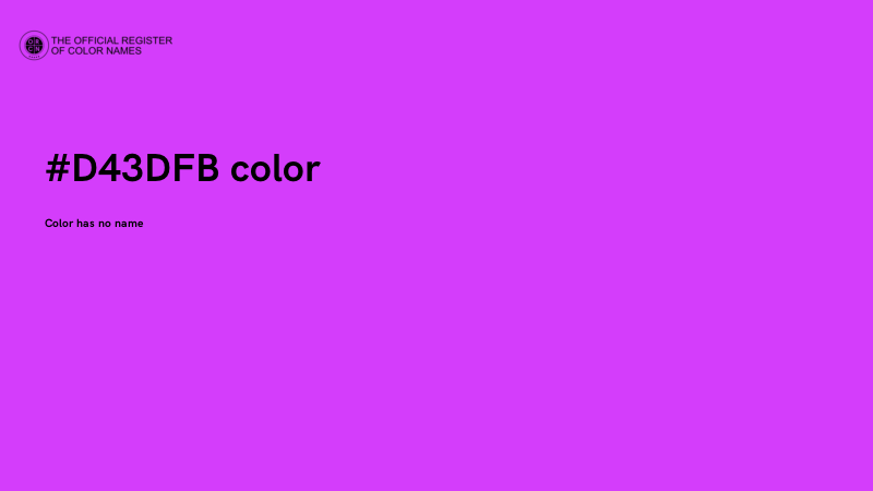 #D43DFB color image