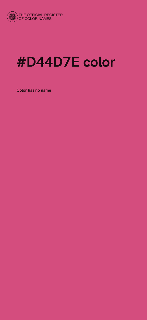 #D44D7E color image