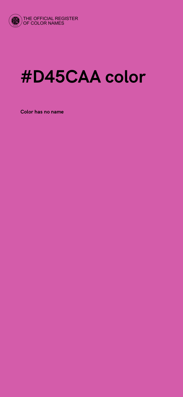 #D45CAA color image