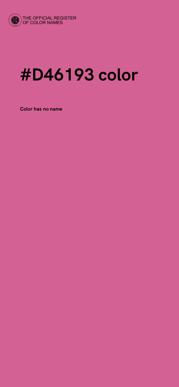 #D46193 color image