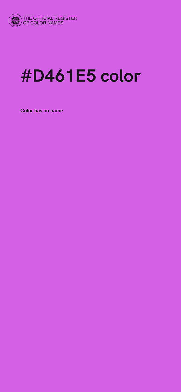 #D461E5 color image