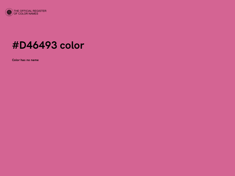 #D46493 color image