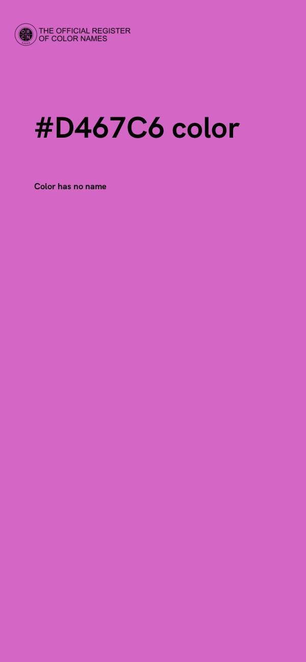 #D467C6 color image