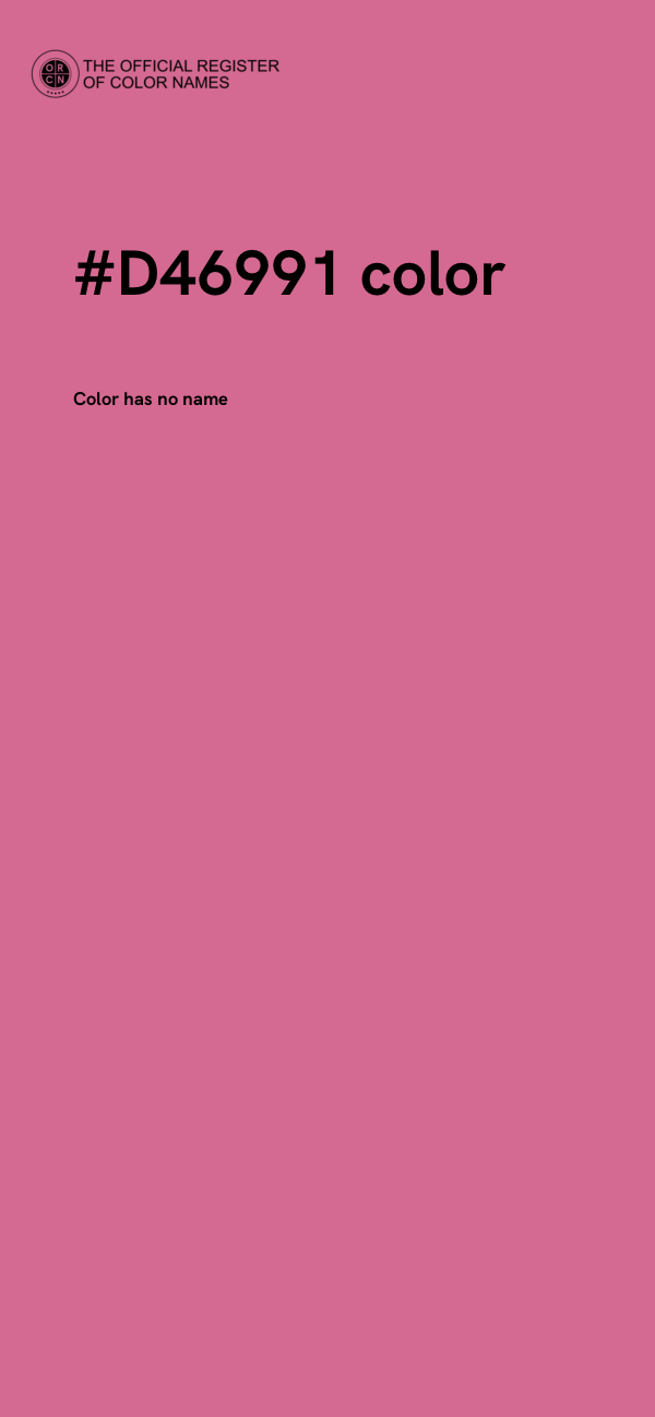 #D46991 color image