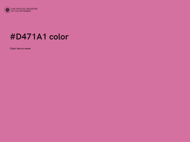 #D471A1 color image