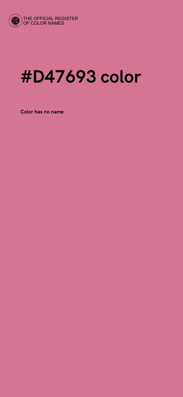 #D47693 color image