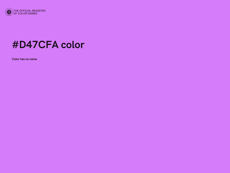 #D47CFA color image