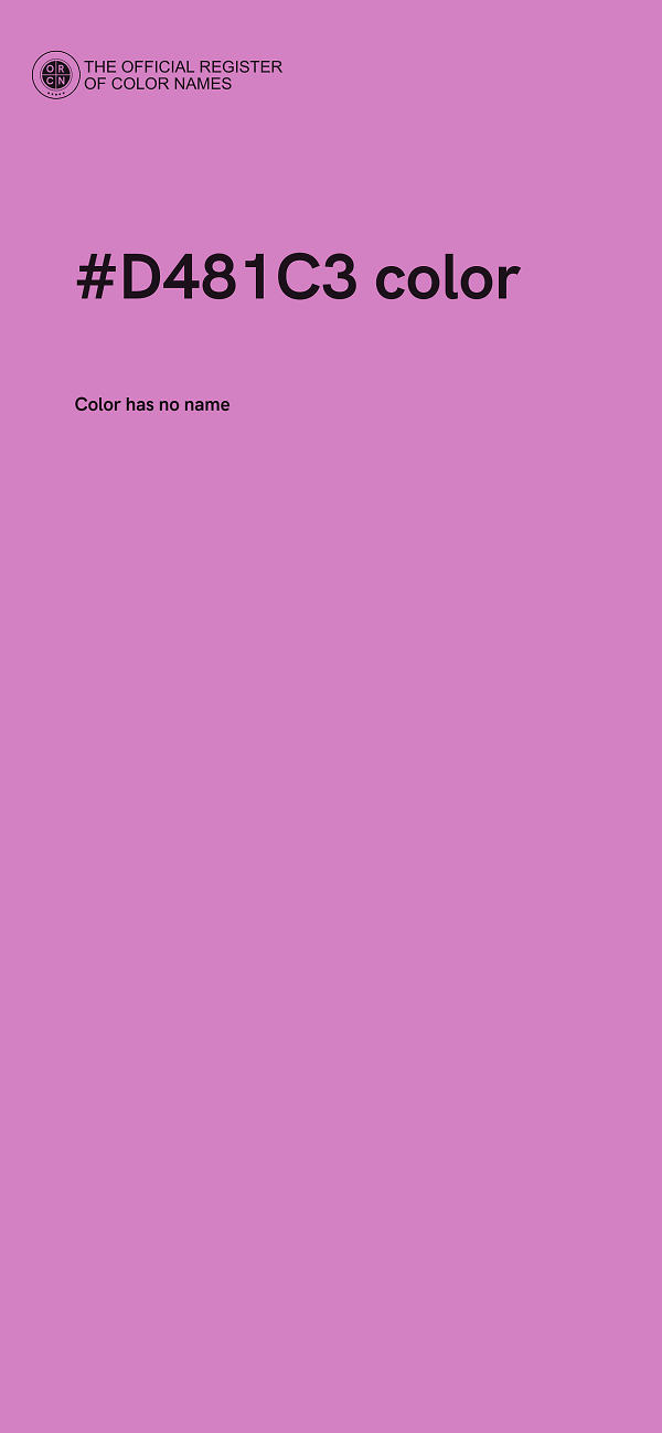 #D481C3 color image