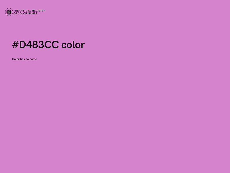 #D483CC color image