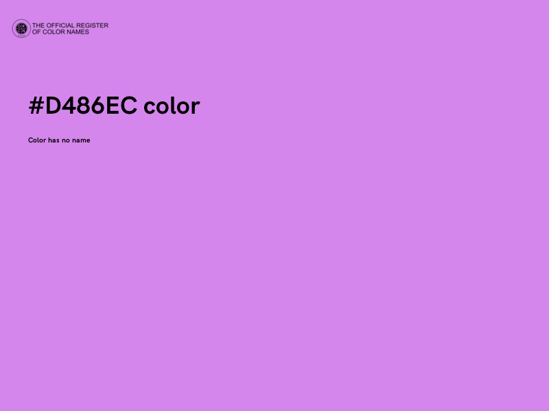 #D486EC color image