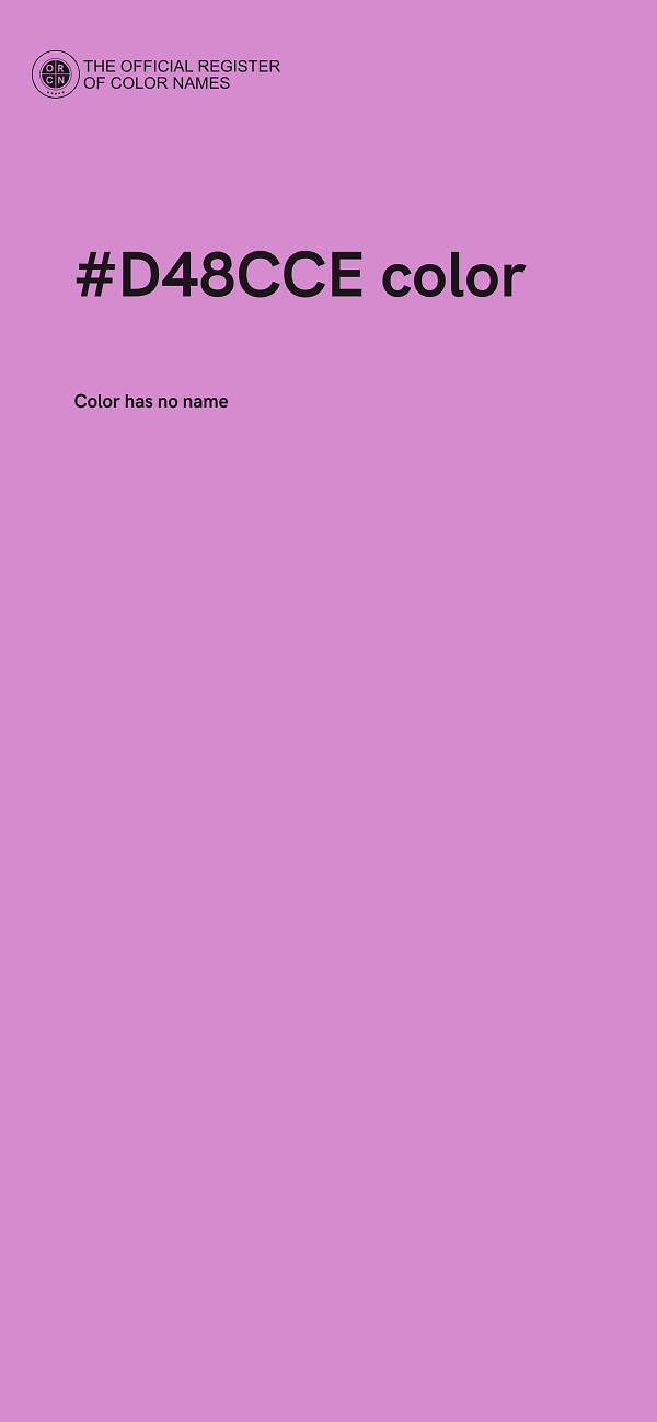 #D48CCE color image