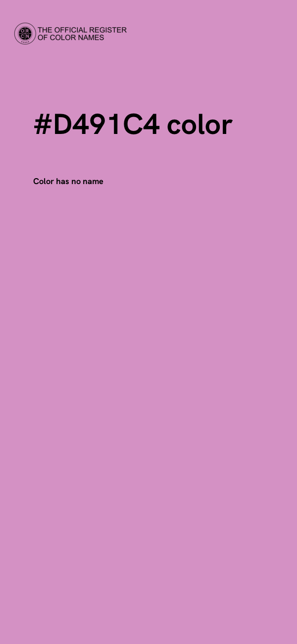 #D491C4 color image
