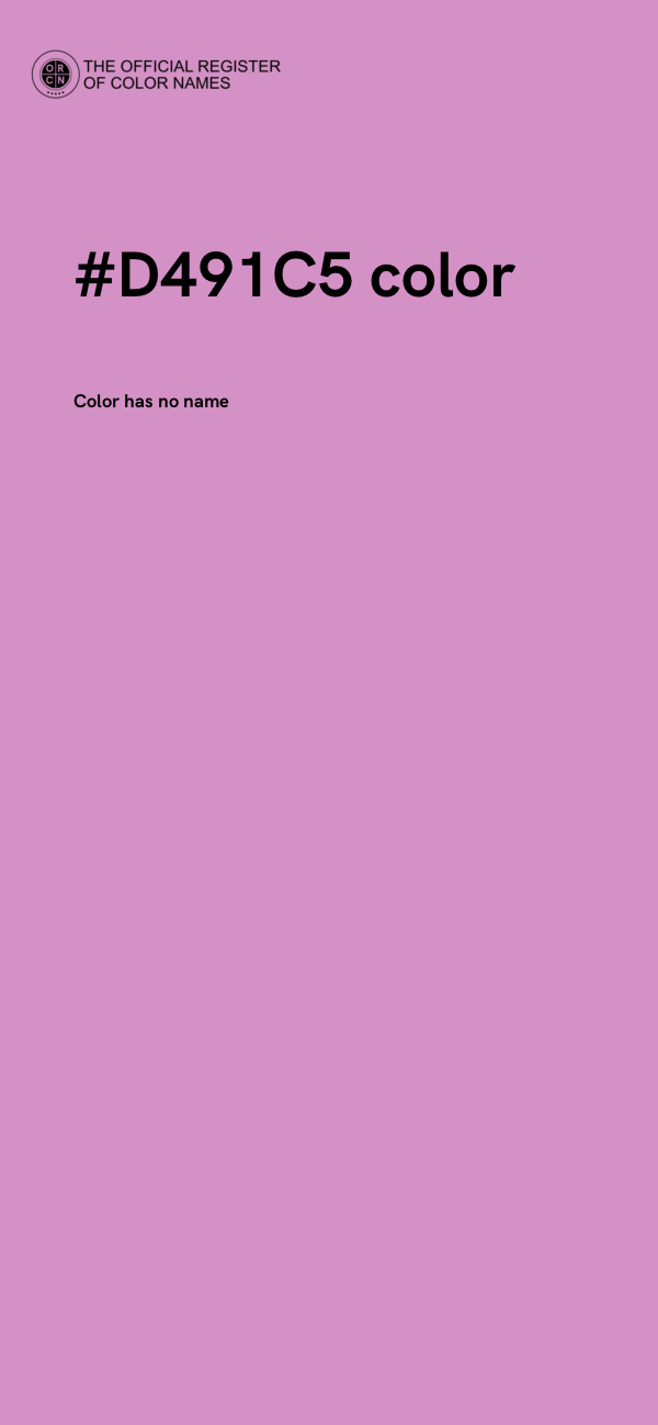 #D491C5 color image