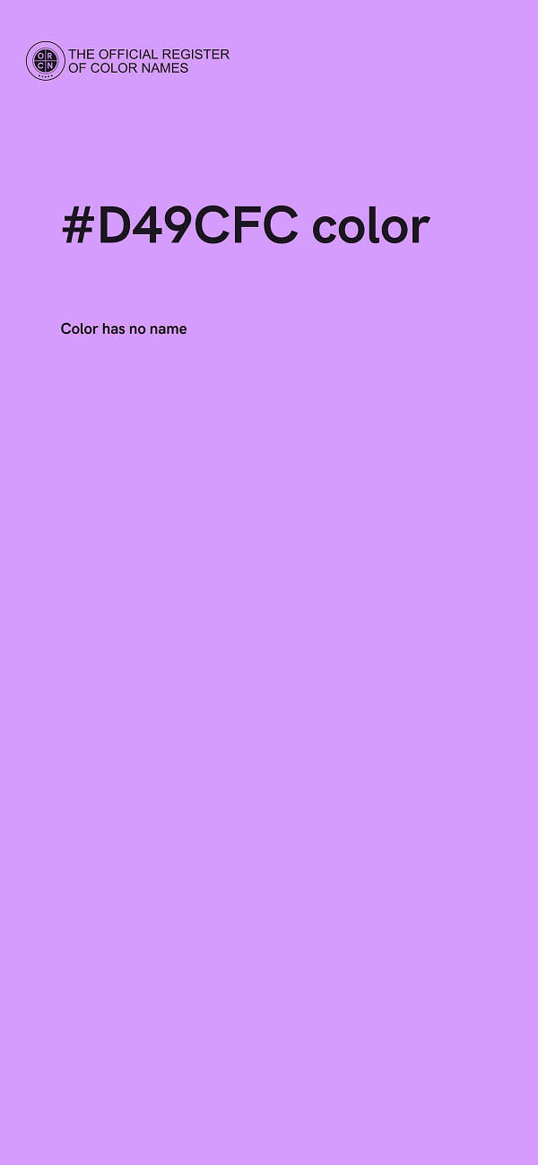 #D49CFC color image