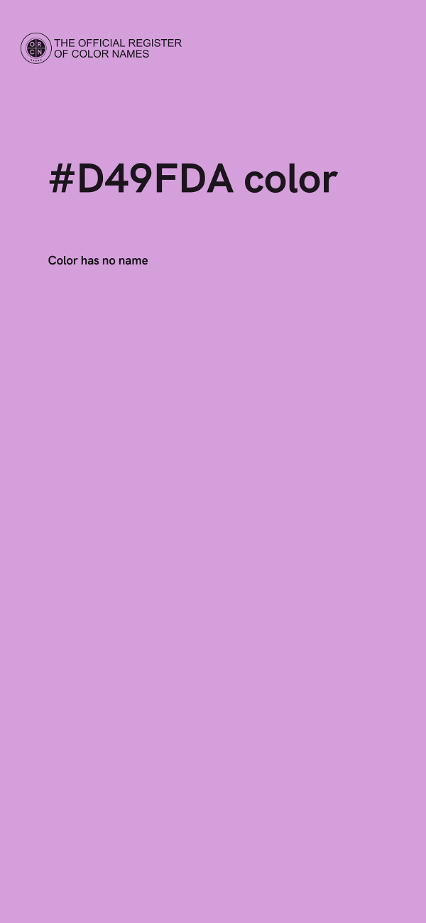 #D49FDA color image