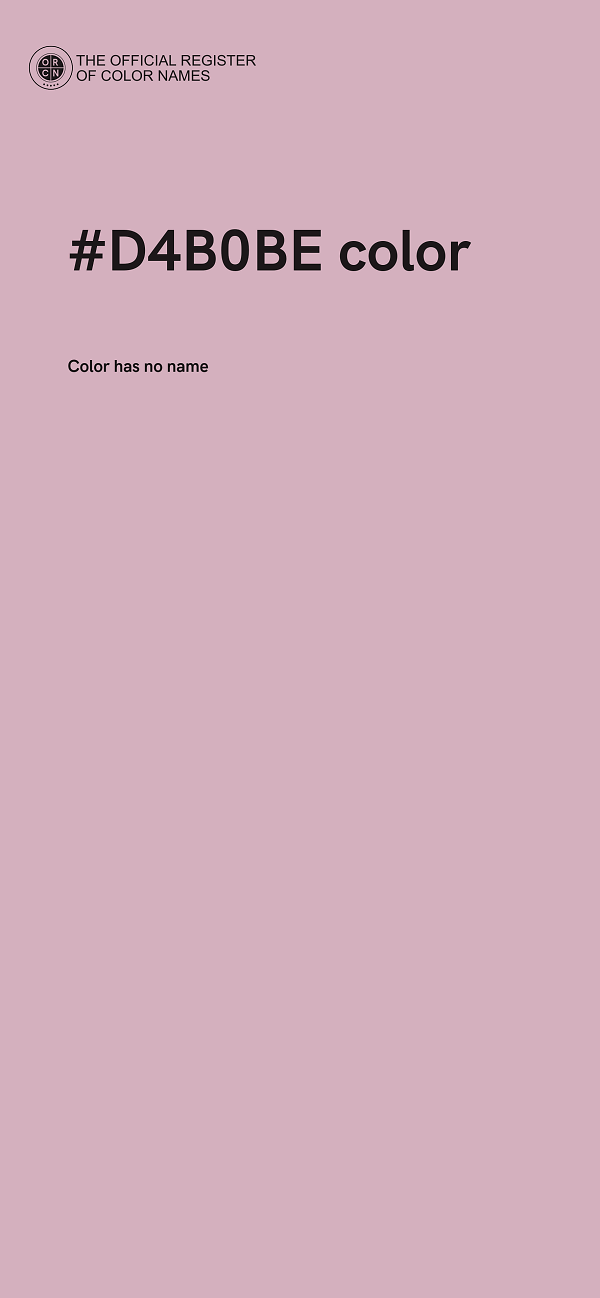 #D4B0BE color image