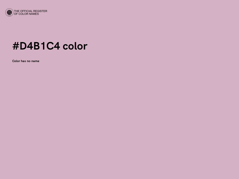 #D4B1C4 color image