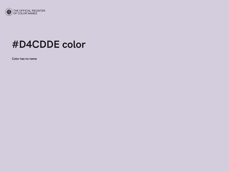 #D4CDDE color image