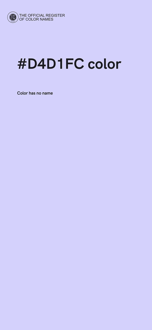 #D4D1FC color image