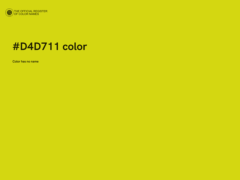 #D4D711 color image