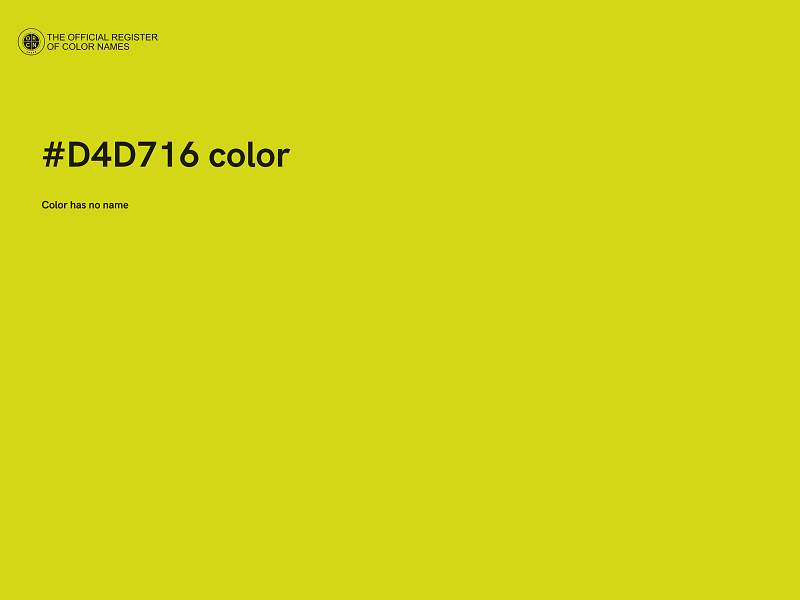 #D4D716 color image