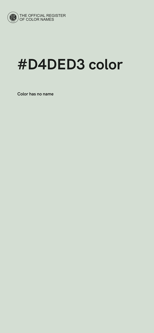 #D4DED3 color image