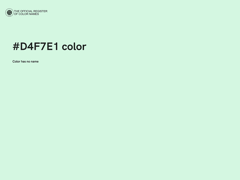 #D4F7E1 color image