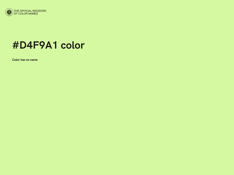 #D4F9A1 color image