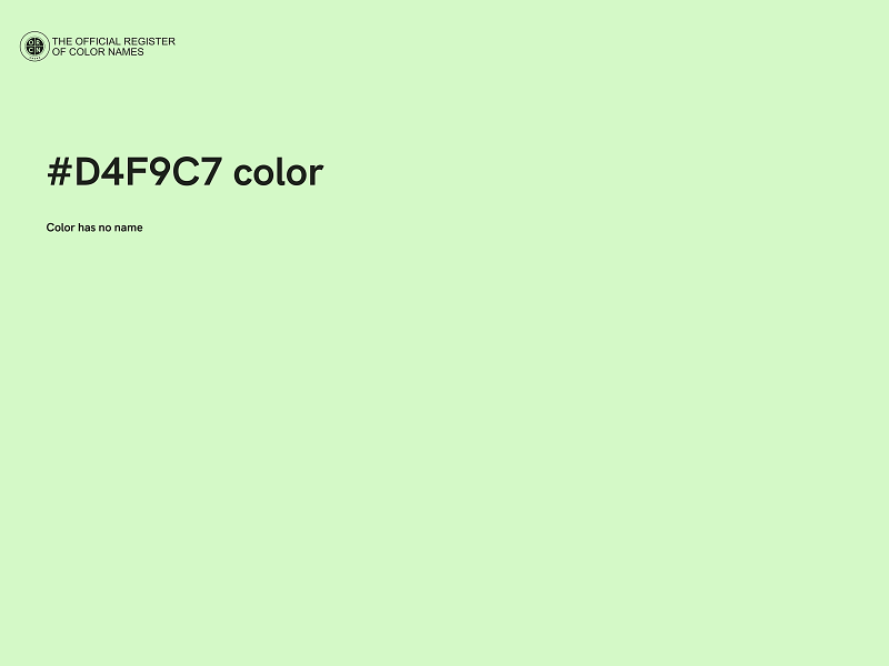 #D4F9C7 color image