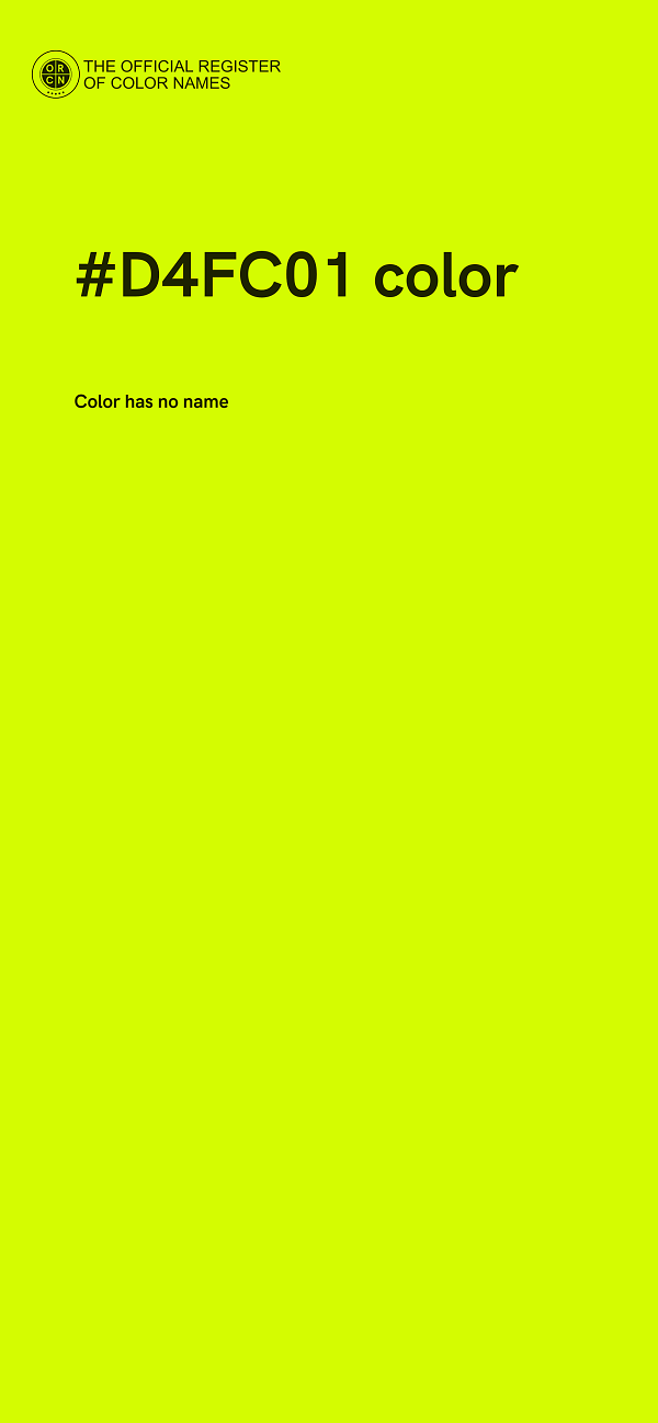 #D4FC01 color image