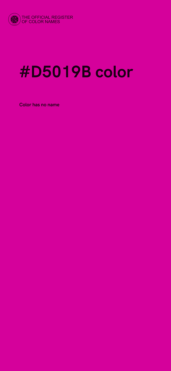 #D5019B color image