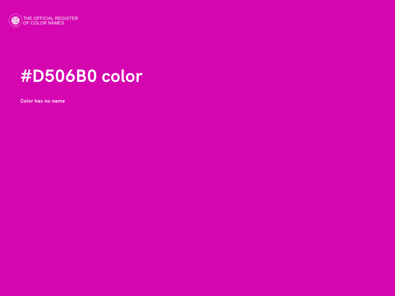 #D506B0 color image