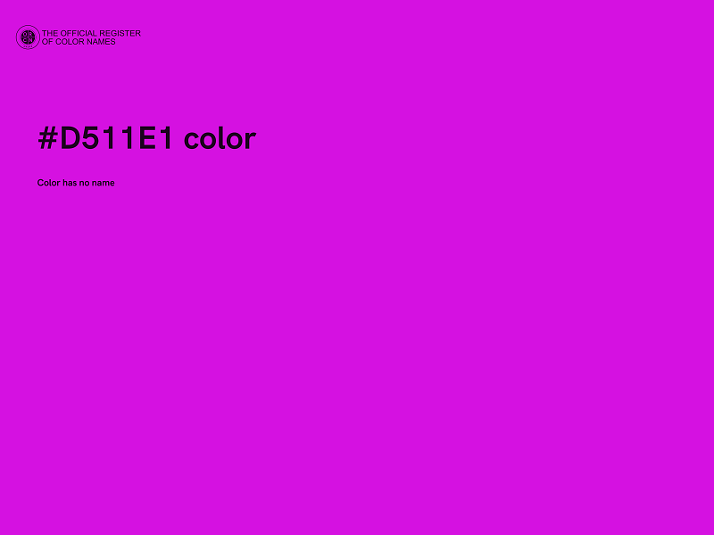 #D511E1 color image