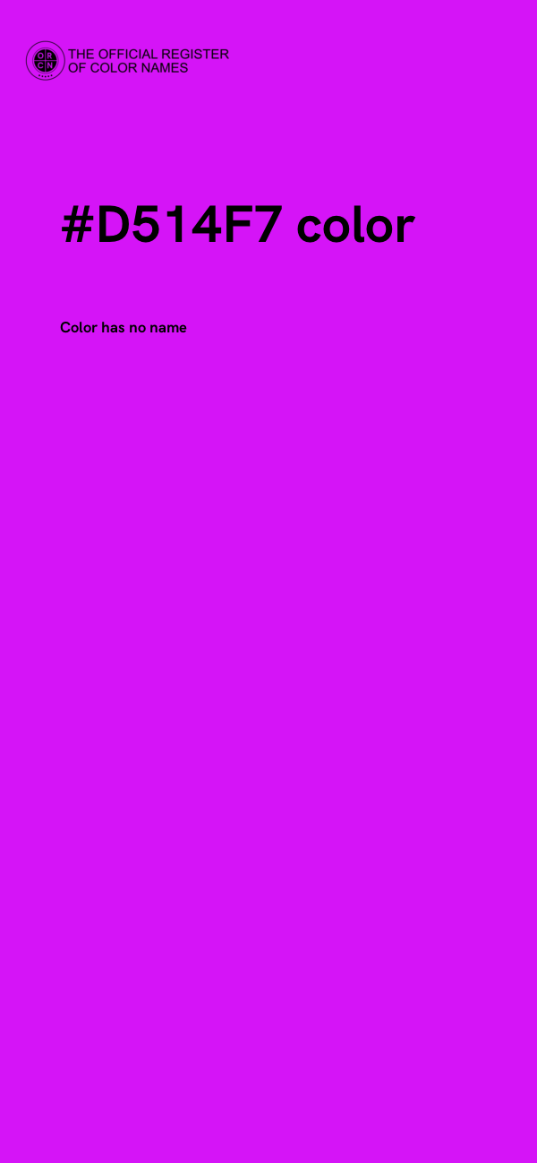 #D514F7 color image