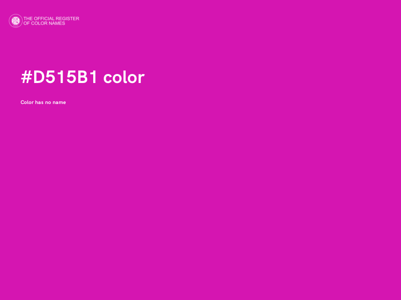 #D515B1 color image