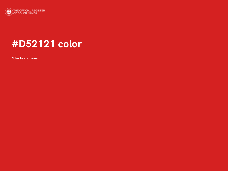 #D52121 color image