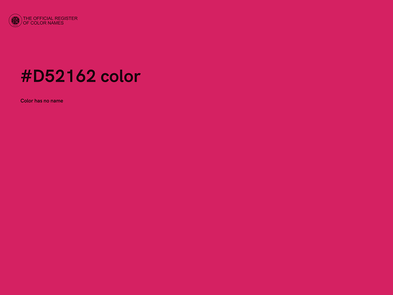 #D52162 color image