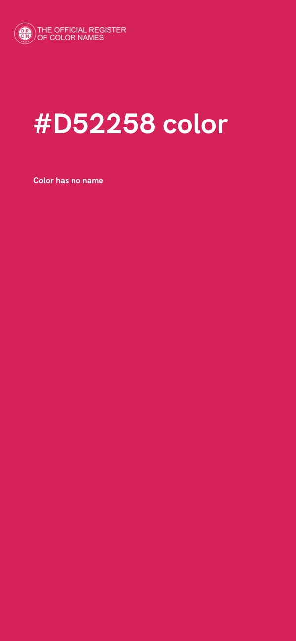 #D52258 color image