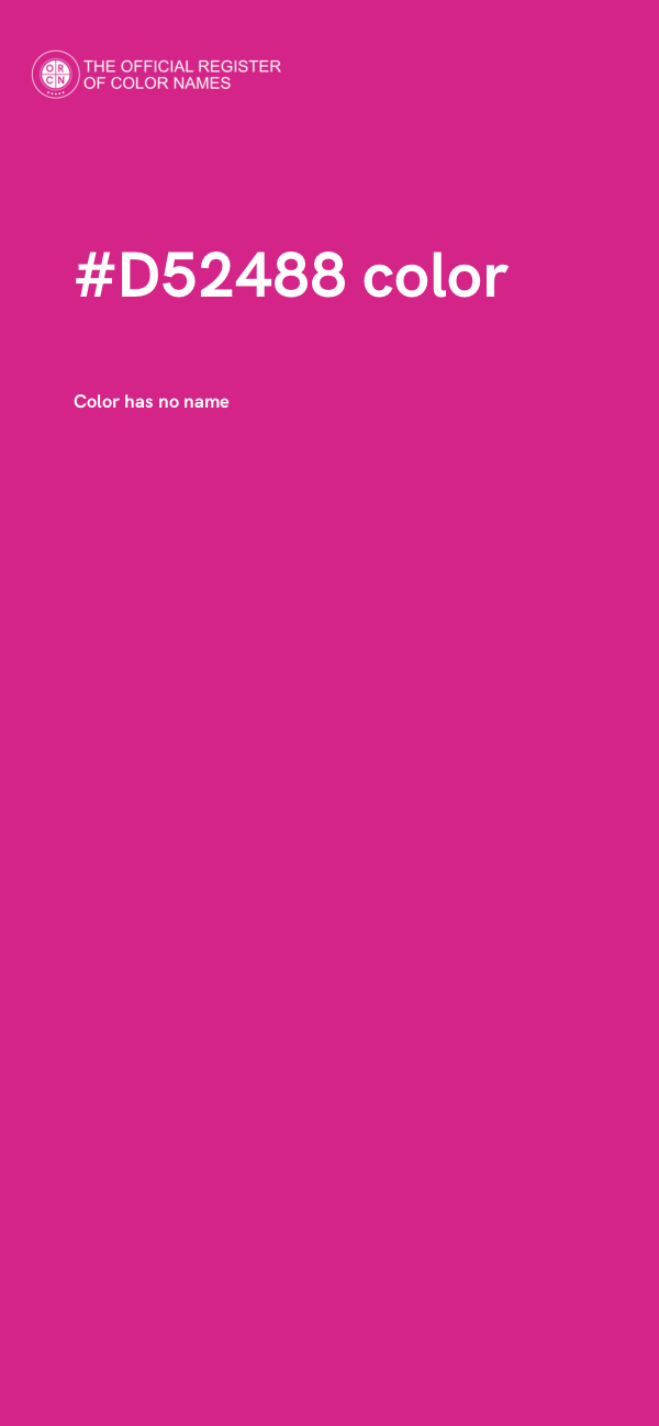 #D52488 color image