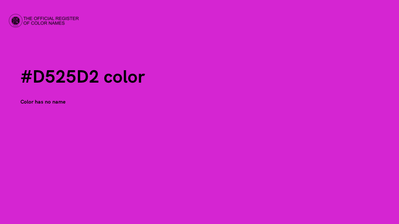 #D525D2 color image